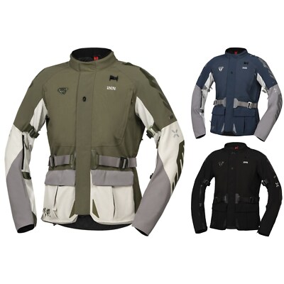 IXS Motorcycle Men's Textile Jacket - Venture-Stx 1.0 - Waterproof Laminatjacke