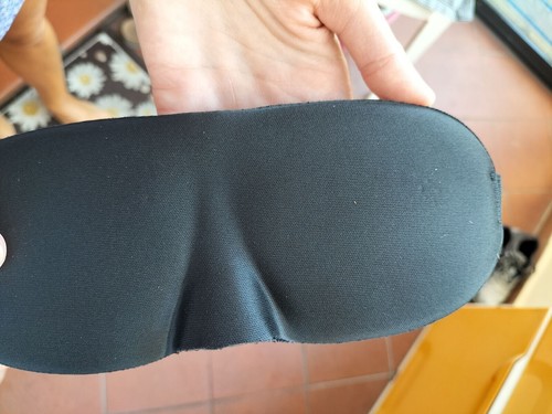 Maschera Per Dormire 3D Sleep Mask Mascherina per occhi da notte Regolabile S22 - Foto 9 di 10