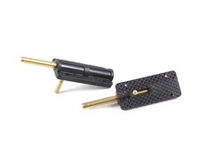 2PCS Black Canopy Hatch Latch Spring Lock RC Plane Airplane (US SELL SHIP)