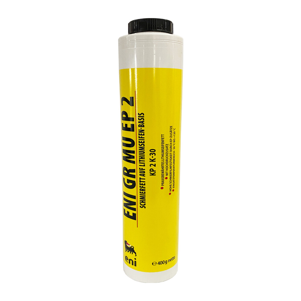 AGIP / ENI GR MU EP2 Höchstdruck Schmierfett 10 x 500 gr gelbe AGIP / ENI GR MU EP2 Höchstdruck Schmierfett 10 x 500 gr gelbe