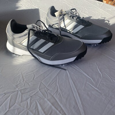 Adidas Tech Response 2.0 US 11 Med Mens Golf Shoes Cleats NIB With Tag Grey