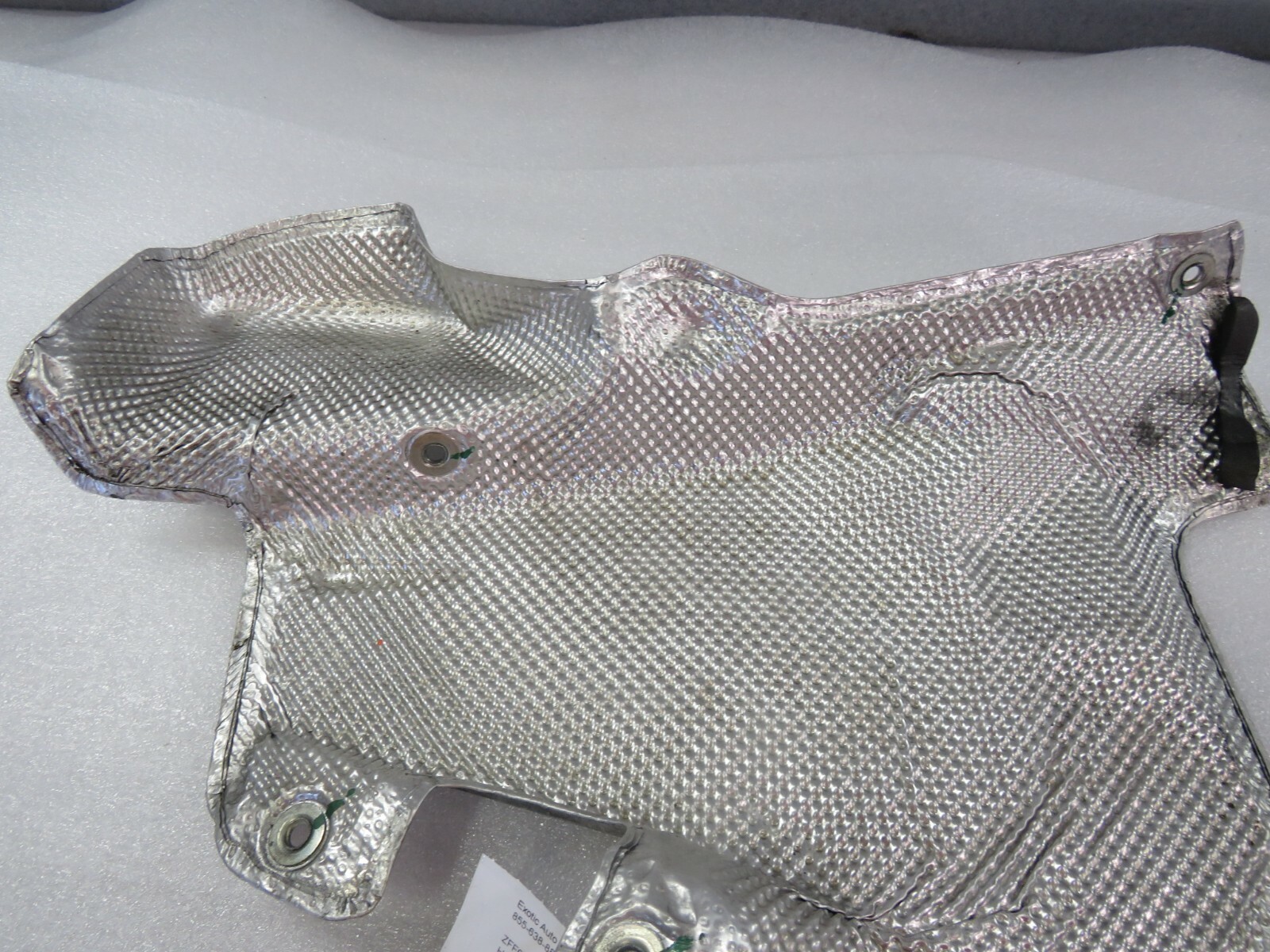 Ferrari 458 Italia, Coolant Tank Heat Shield, Used, P/N 262448