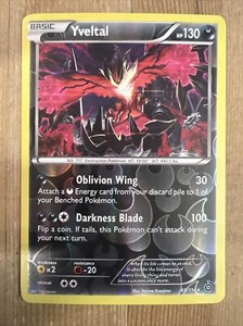 Yveltal - 65/114 - Steam Siege XY Reverse Holo - Pokemon Card - NM