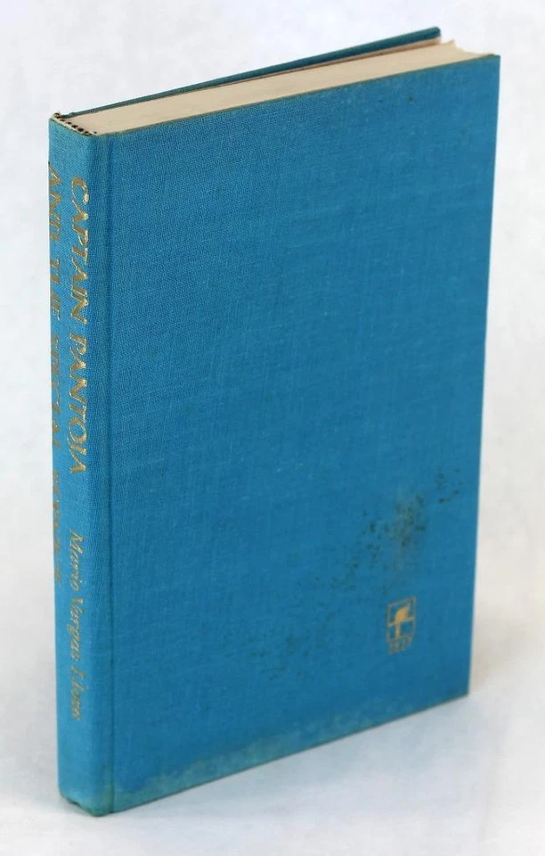 Mario Vargas Llosa Signed 1st Ed 1978 Captain Pantoja And The Special Service - Image 4 of 4