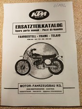 KTM 125-175-250-400 - Esploso completo telaio e pezzi di ricambio