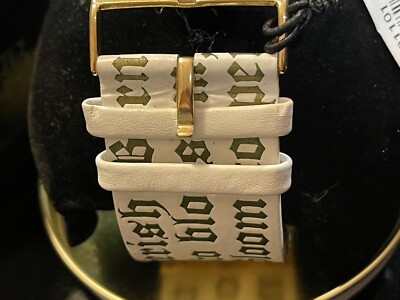 RARE‼️L.A.M.B. Gwen Stefani Ladies Quartz White + Gold 