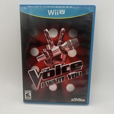 The Voice: I Want You Nintendo Wii U Game WiiU