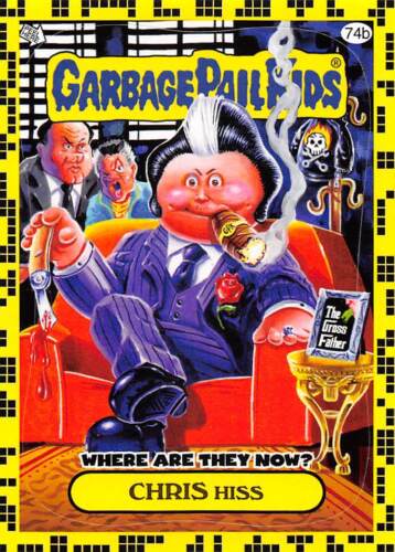 GARBAGE PAIL KIDS 2011 FLASHBACK SERIES 2 PICK-A-CARD YELLOW BASE STICKERS TOPPS - Picture 296 of 321