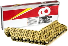 530 O-Ring 150 Links Drive Chain Gold Color, with 1 Connecting Link for Motorcyc