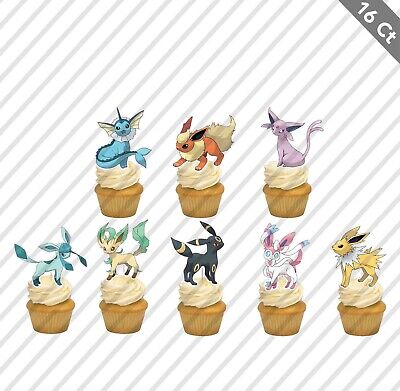 Topper Eevee Evoluções Pokemon