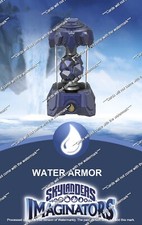 Skylanders Imaginators Water Armor Creation Crystal NFC Card FACTORY RESET