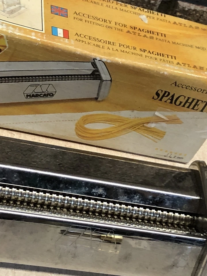 Marcato Pasta spaghetti cutter attachment Steel Italy - Image 2 of 4