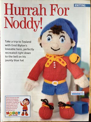 NODDY TOY STRICKANLEITUNG (Bitte Beschreibung lesen)