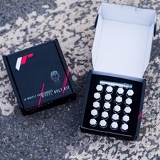 20x Radschraube M14 x 1,25 x 26-28 mm Kegelbund 60° Chrom Radbolzen für Alufe...