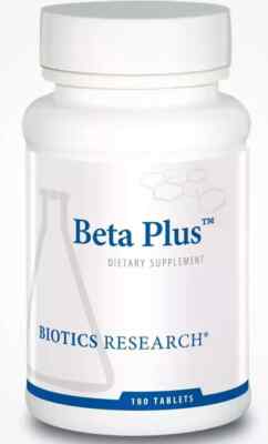 Biotics Research BETA PLUS 180 Tablets 2/28 Nutritional Liver Gall Bile Support