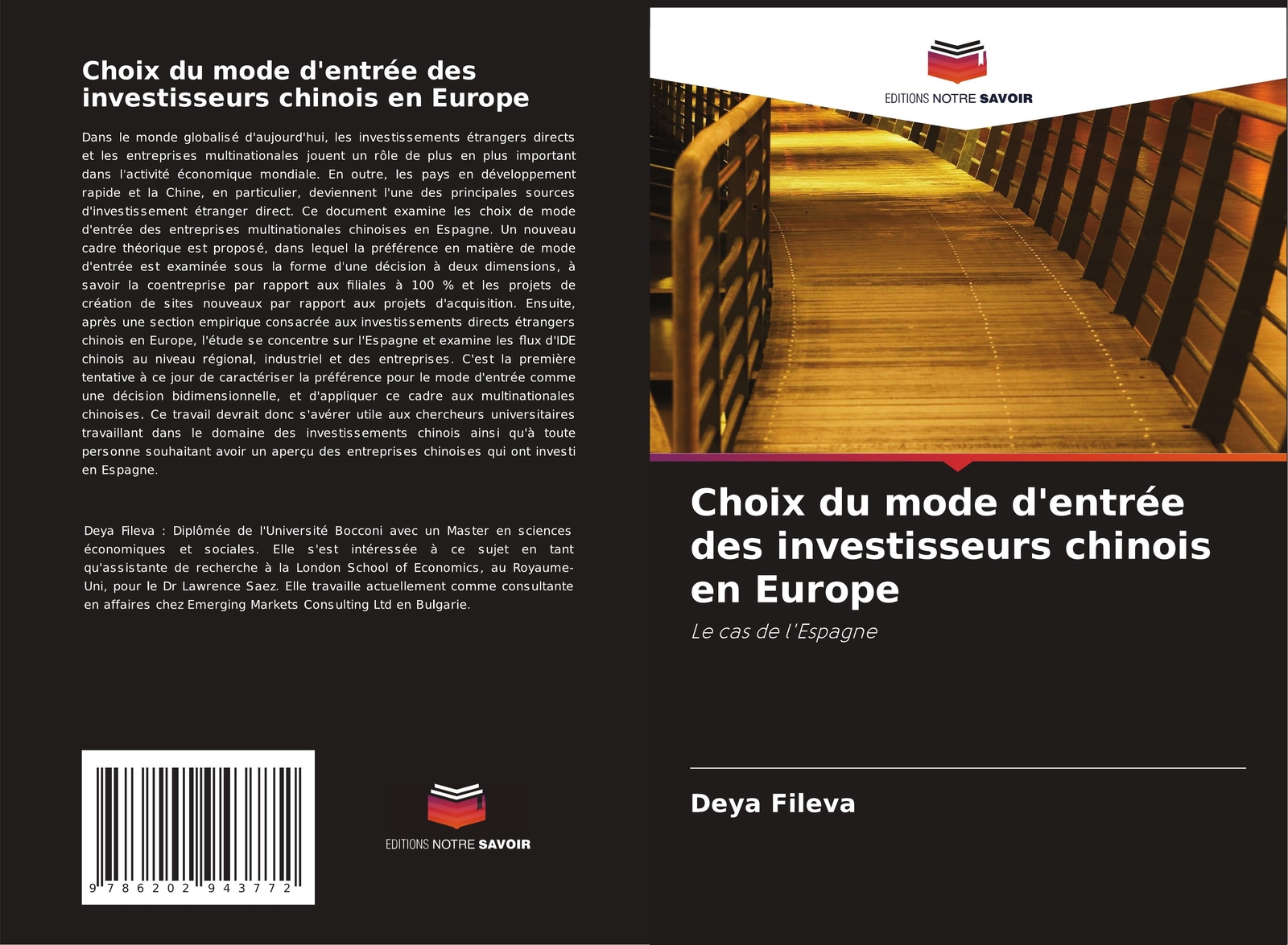Thumbnail - Deya Fileva | Choix Du Mode D'entrée Des Investisseurs Chinois En