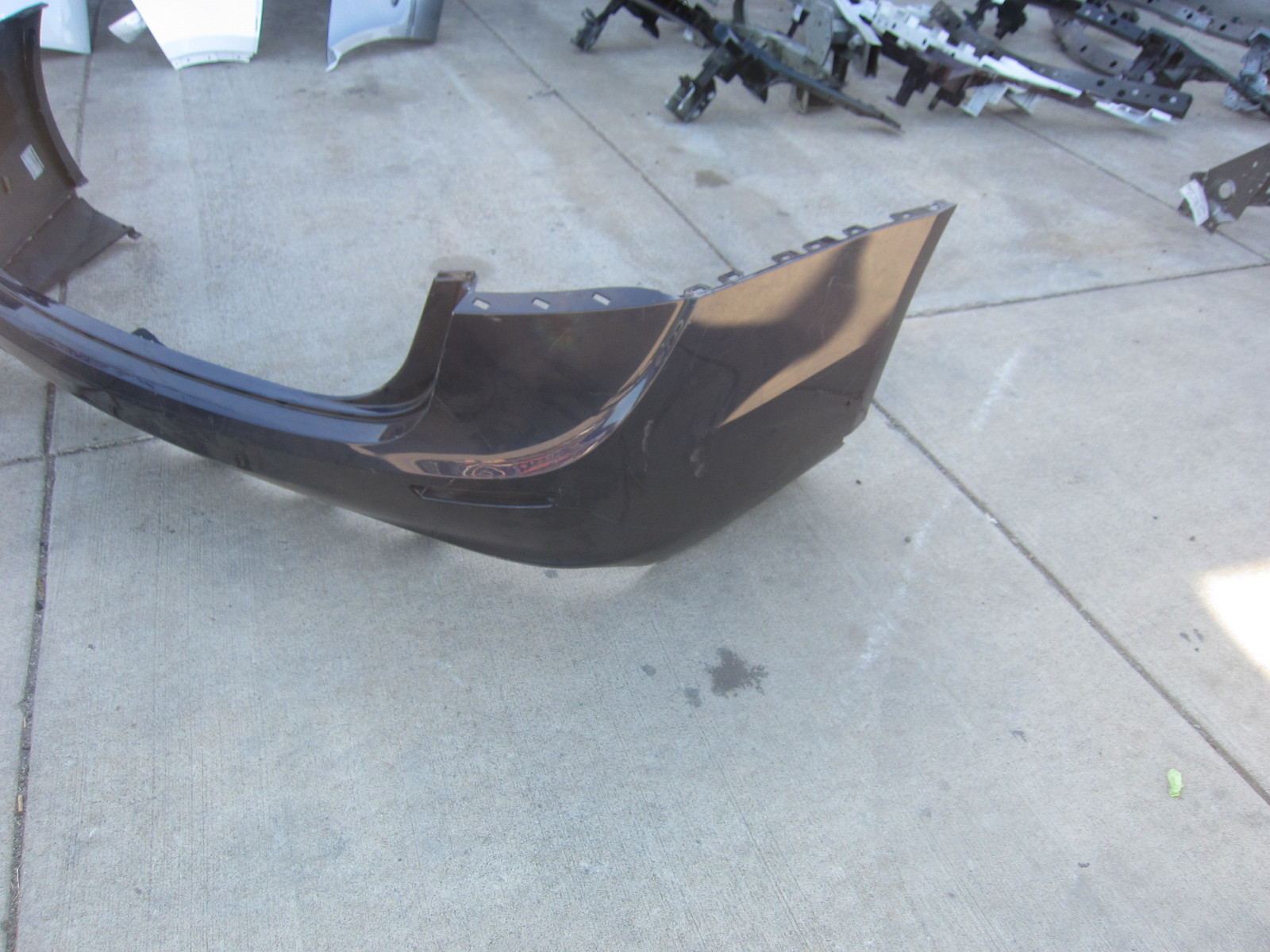 Maserati Ghibli - Rear Bumper Cover / (Dark Blue)  -   P/N 670010943