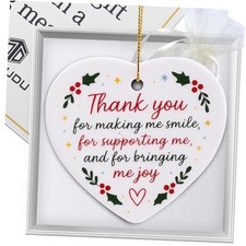 Heart-Shaped Friend Ornament   Christmas Ornament for Friends, Best Friend, B99