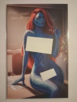 Mystique X-Men Cosplay full nude vigin Variant Garden Of Masks 1 Soto Studios