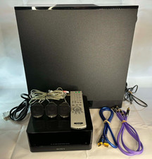 Sony DAV-IS10 Home DVD Theatre System Subwoofer & Golf Ball Speakers - Working