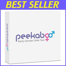 Over 99 Accurate Peekaboo Home DNA Gender Test - Results as Early as 6 Weeks