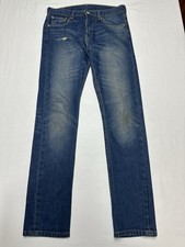 Levis 510 Jeans 30x30 Blue Denim Slim Skinny Pants Casual Jean