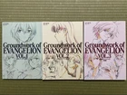 Groundwork of EVANGELION Vol. 1 2 3 set Art Book Original Illustration