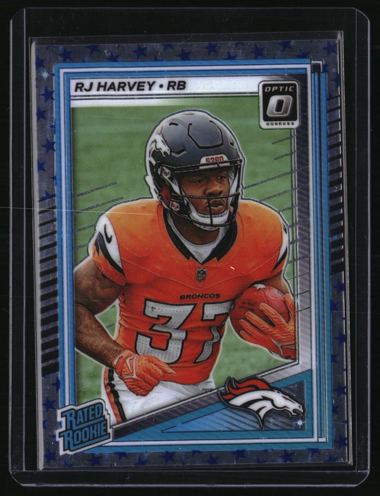 2025 Donruss Optic #208 RJ Harvey Stars
