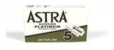 Silver Astra Platinum Double-Edge Safety Razo...