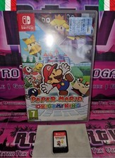 🇮🇹 PAPER MARIO THE ORIGAMI KING NINTENDO SWITCH ITA TRIANGOLO BLU🔷 COME NUOVO
