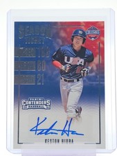 KESTON HIURA 2016 CONTENDERS BASEBALL SEASON TICKET AUTO #CNT-KE USA Q3403