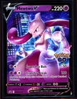 Pokemon Mewtwo V SWSH223 Black Star Promo NM TCG Pokemon 0102#185