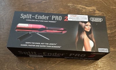 Split Ender PRO2 Hair Trimmer For Dry and Brittle Split Ends in RED (tested)