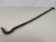 Antique Iron Fireplace Poker #1