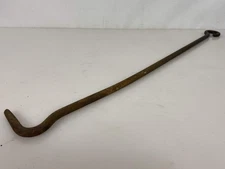 Antique Iron Fireplace Poker #1