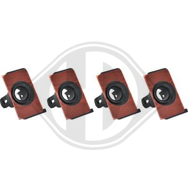 ZUB00228 Halter, StoßFäNger Hinten FüR BMW 1 (E87)-image