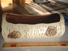 Rare Red Wing Pottery USA #730 Collectible Birch Bark Line 11" x 5" x 4 1/2" BIG