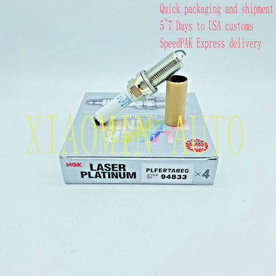 4PCS New Genuine for Volkswagen Audi Spark Plug 2.0 06K905601K NGK Laser Iridium