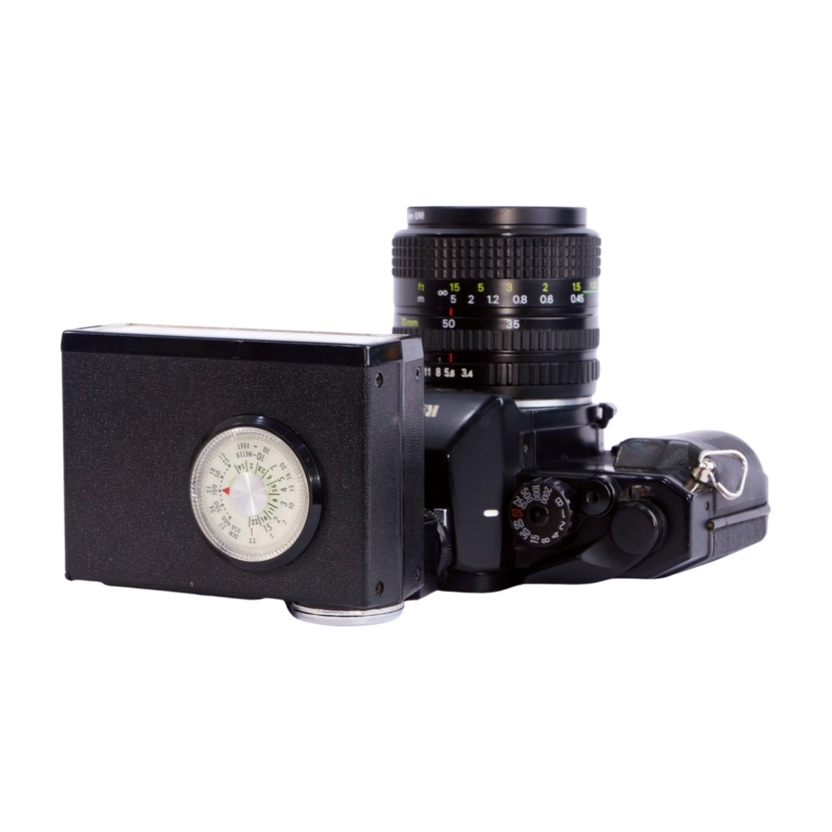Ricoh XR-8 Mechanical 35mm Film SLR c/w Rikenon P Zoom 35-70mm