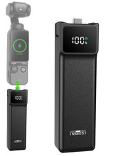INSEESI Battery Handle Compatible, Built-in Digital Screen Battery Handle 5000m