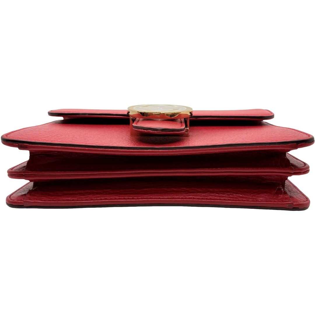 Authentic GUCCI GG Interlocking Shoulder Bag 5103… - image 11