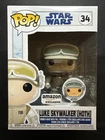 Funko Pop Star Wars Luke Skywalker (Hoth) #34 Excellent Condition w/ Protector