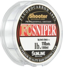 SUNLINE Shooter FC Sniper 100m 3LB Fluorocarbon Line