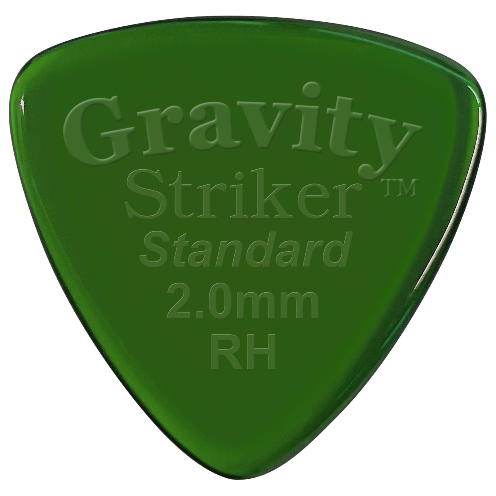 Медиаторы Gravity Guitar Picks GSRS2P-RH Striker со скосами скорости RH Стандартные 20 мм - 1790₽
