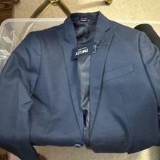 Tommy Hilfiger TH Flex Blazer Navy Boy's 2 Button Single Breasted Size 16