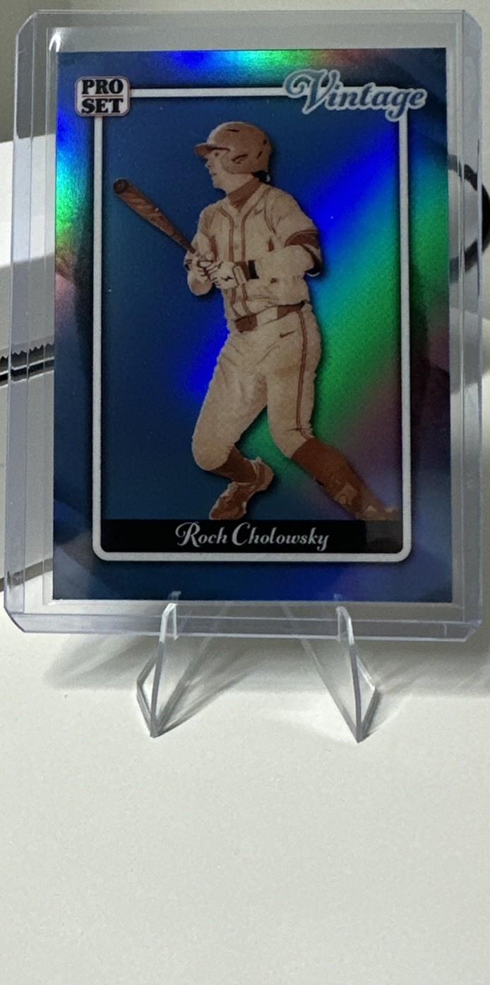 🔥 2026 Leaf Pro Set Roch Cholowsky Vintage Blue Prismatic /8- #1 Pick