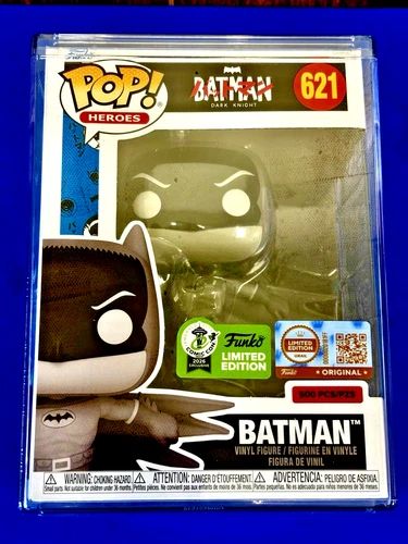Funko Pop! Batman Black & White  ECCC 2026 Con  Exclusive LE 500 ...IN Hand
