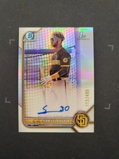 2022 Bowman Chrome Samuel Zavala 1st Refractor Auto #CPA-SZ 113/499