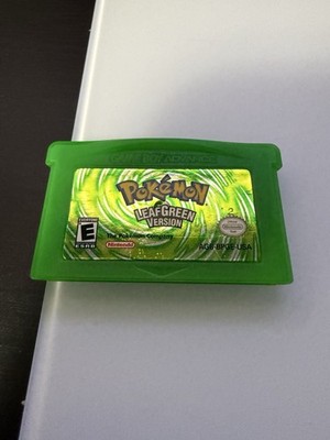 Pokémon: LeafGreen Version Nintendo Game Boy Advance 2004 Authentic, Tested