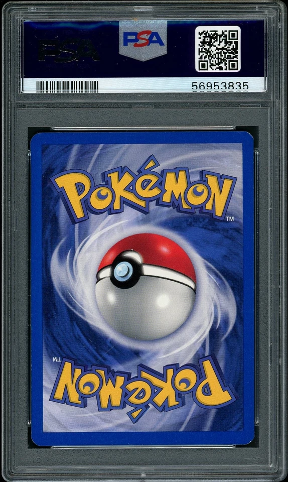 2000 Pokemon Gym Challenge Unlimited Rocket's Mewtwo Holo Rare #14 PSA 8 NM-MT - Image 2 of 2